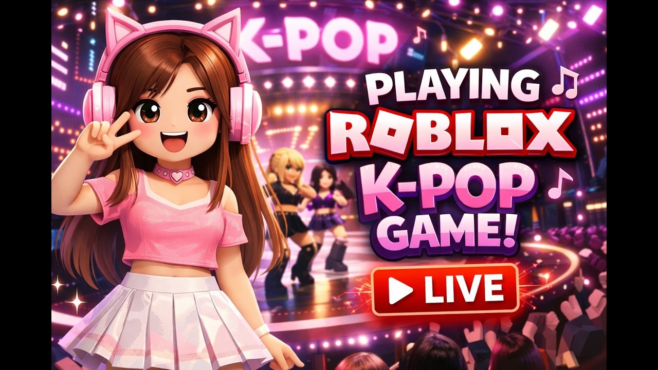 K-POP Music + One Wrong Step 🔥 | Roblox LIVE Stream