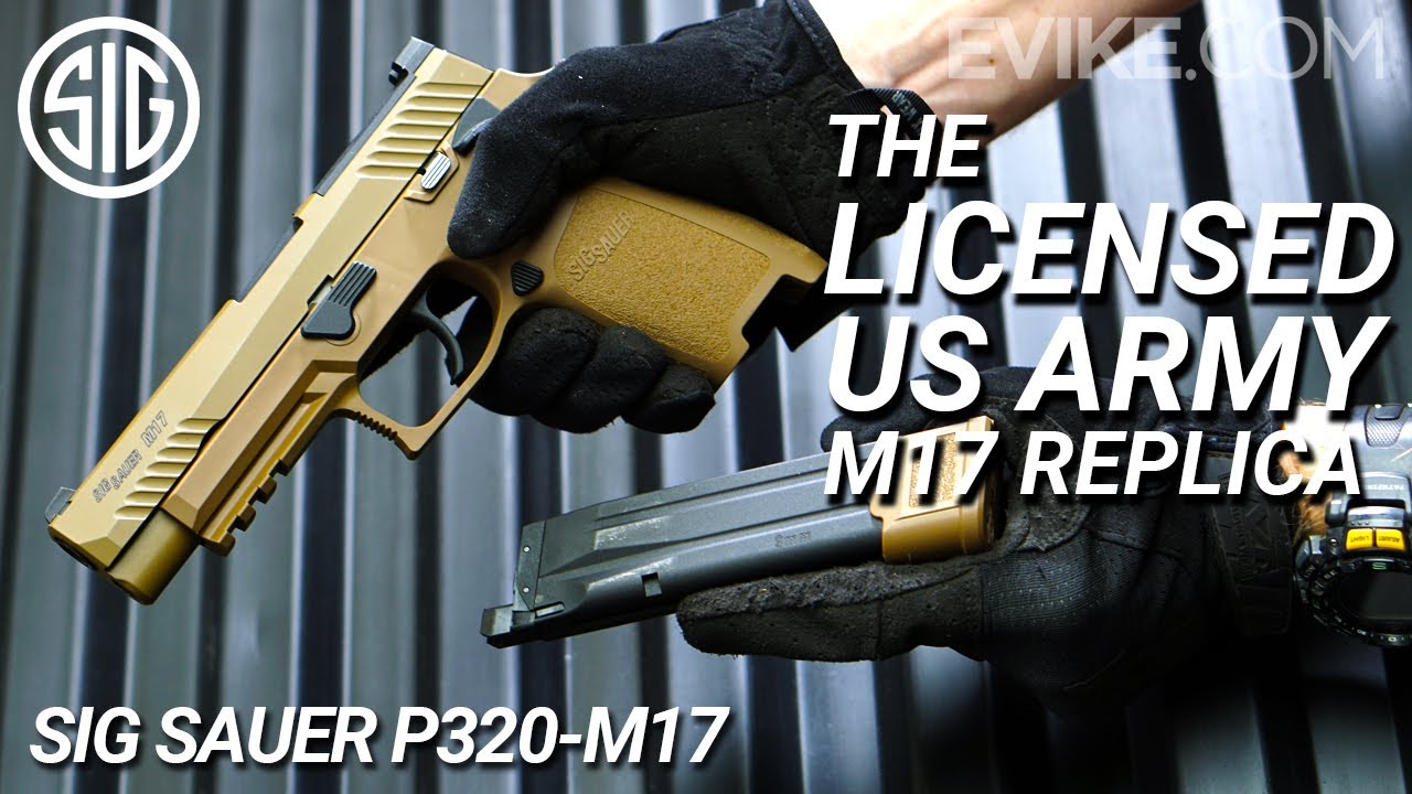 Лицензионная копия M17 армии США — обзор пистолета SIG Sauer P320 M17 GBB