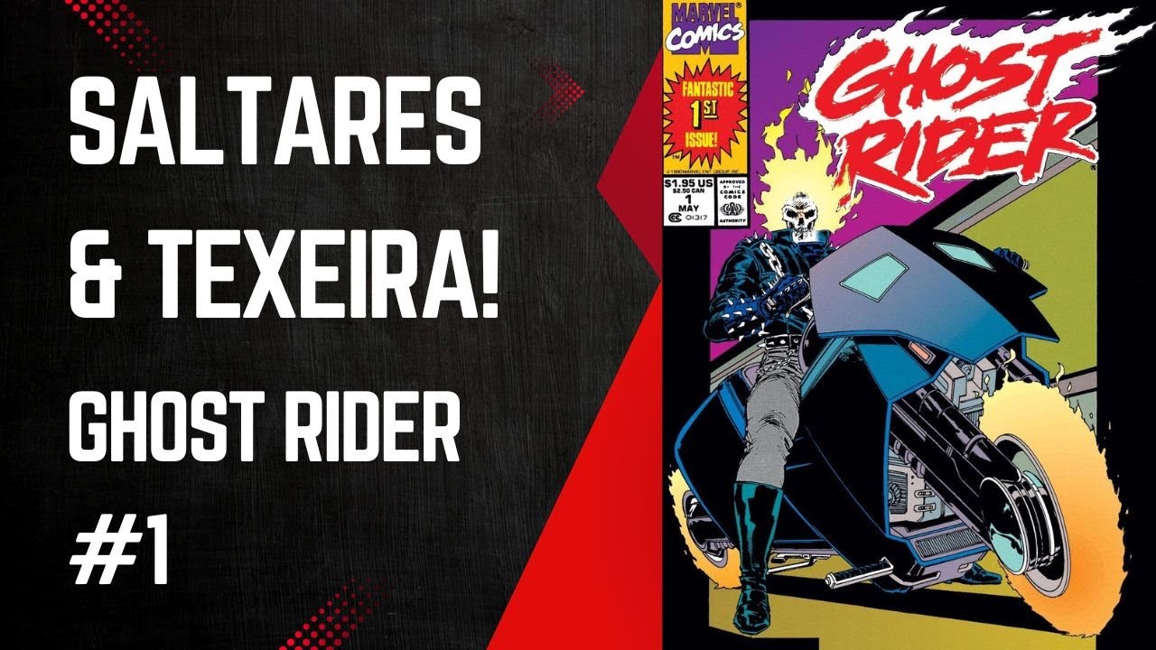 Ghost Rider #1, Howard Mackie, Javier Saltares & Mark Texeira, Marvel Comics, 1990