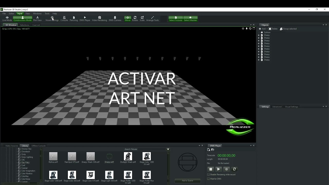 CONECTAR ONYX CON REALIZZER