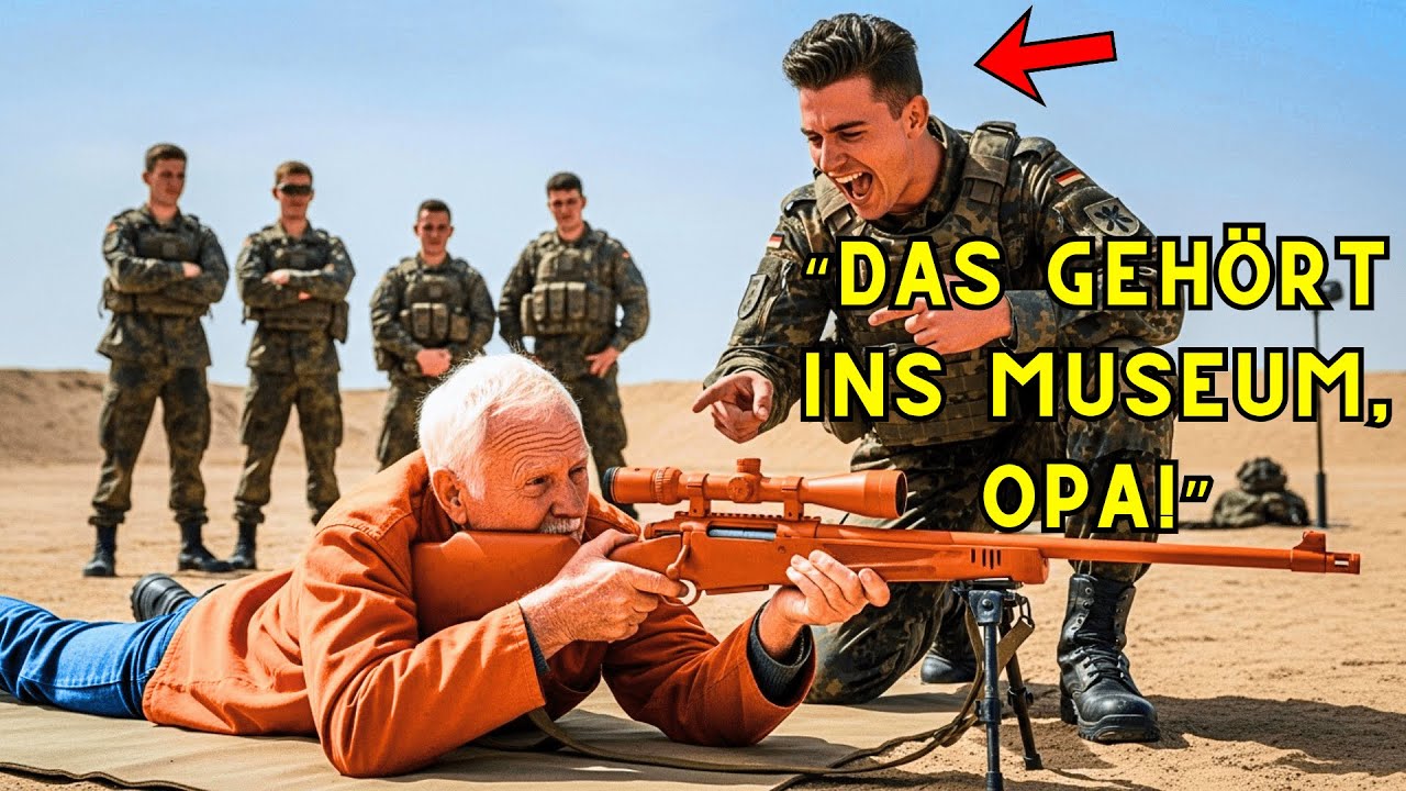 Bundeswehr lachte über sein orangenes Gewehr — Bis der Veteran das unmögliche Ziel traf
