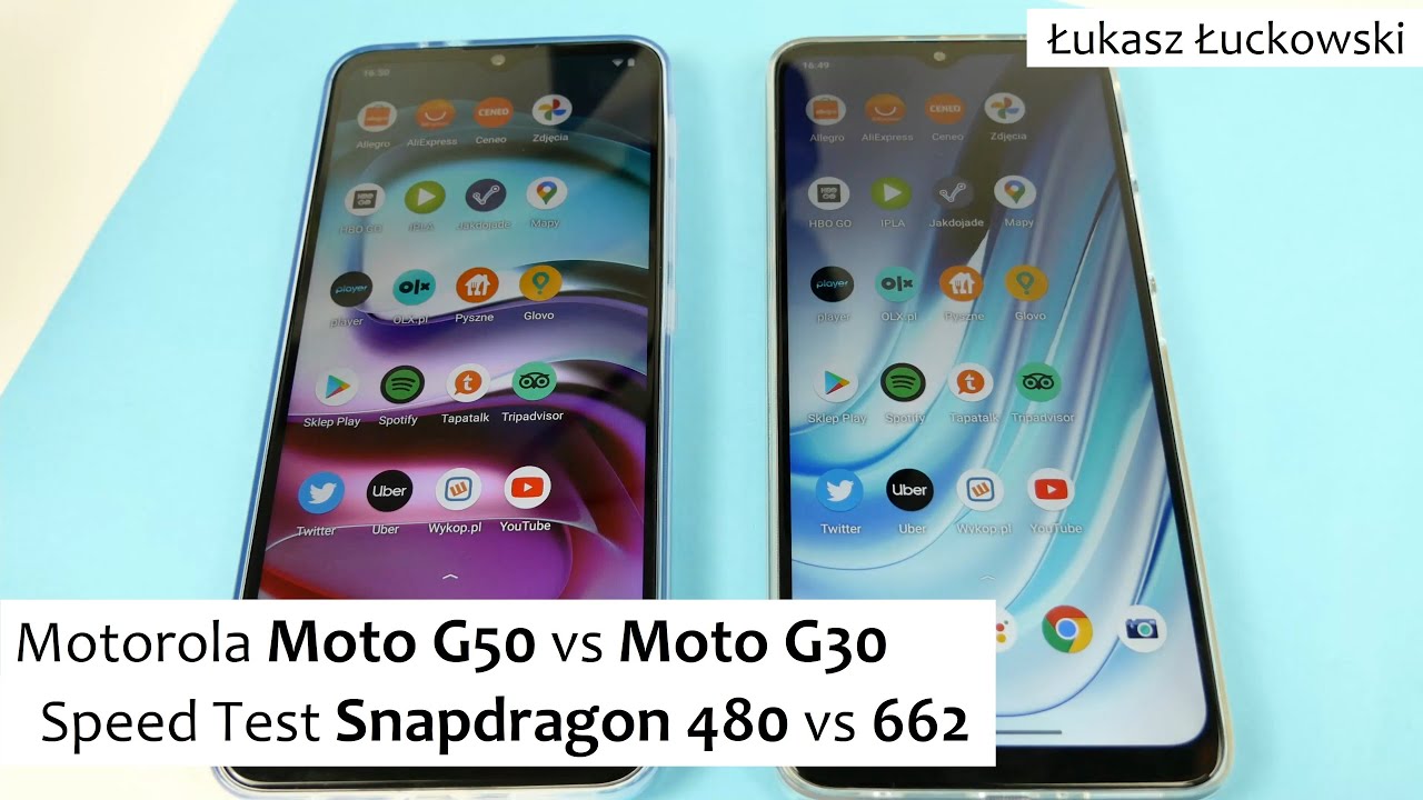 Motorola Moto G50 vs Motorola Moto G30 ❗❗❗ | Speed Test | Snapdragon 480 vs Snapdragon 662
