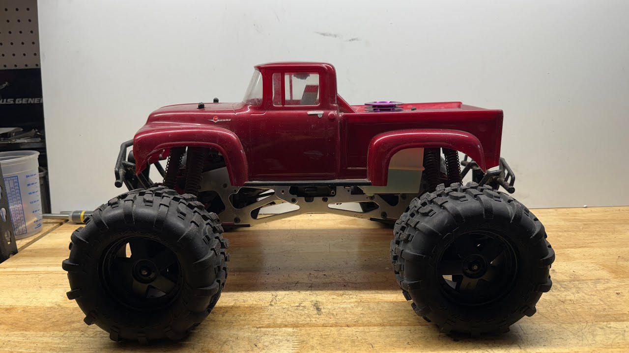 HPI SAVAGE 25 inspection nitro RC 