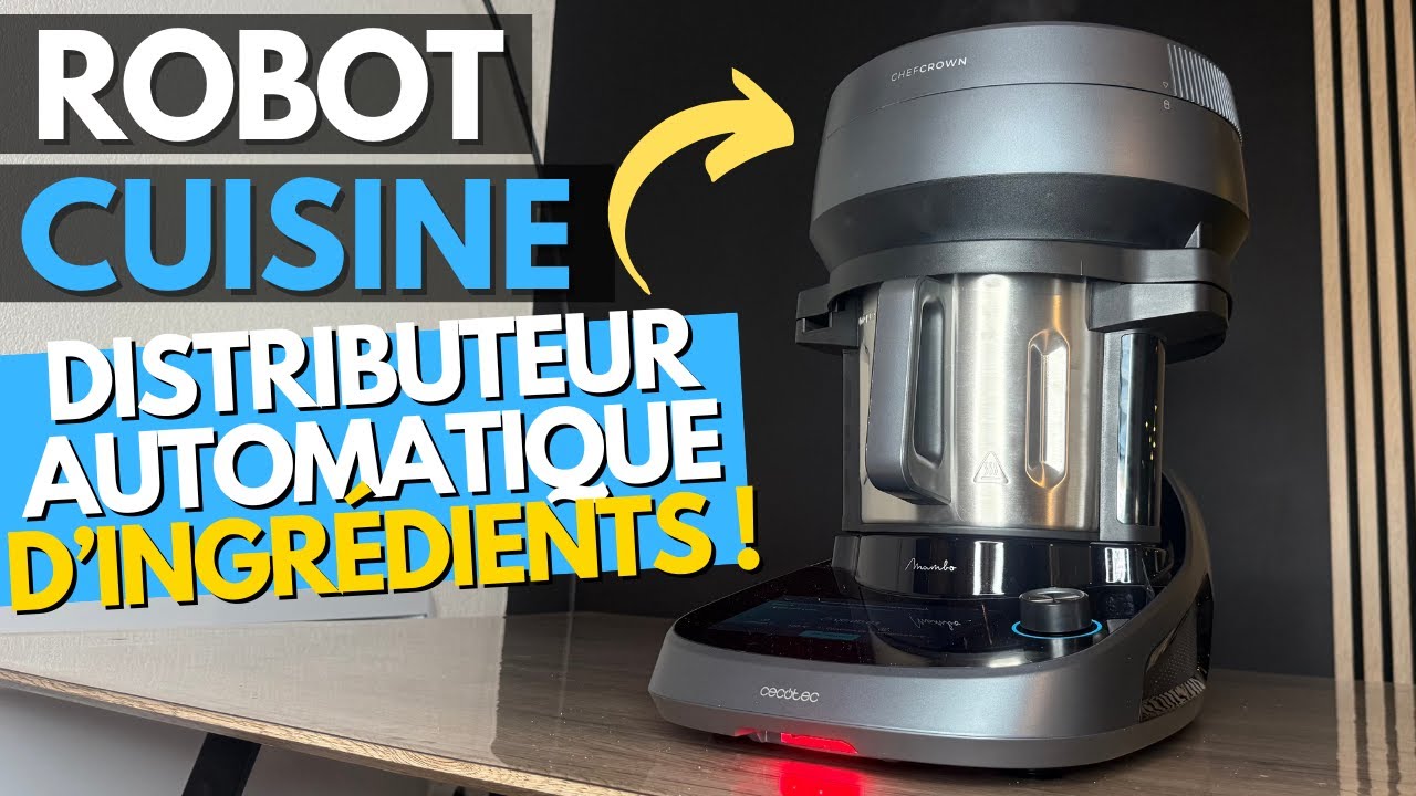 J'ai testé ce ROBOT CUISINE révolutionnaire : Il ajoute les ingrédients tout seul !
