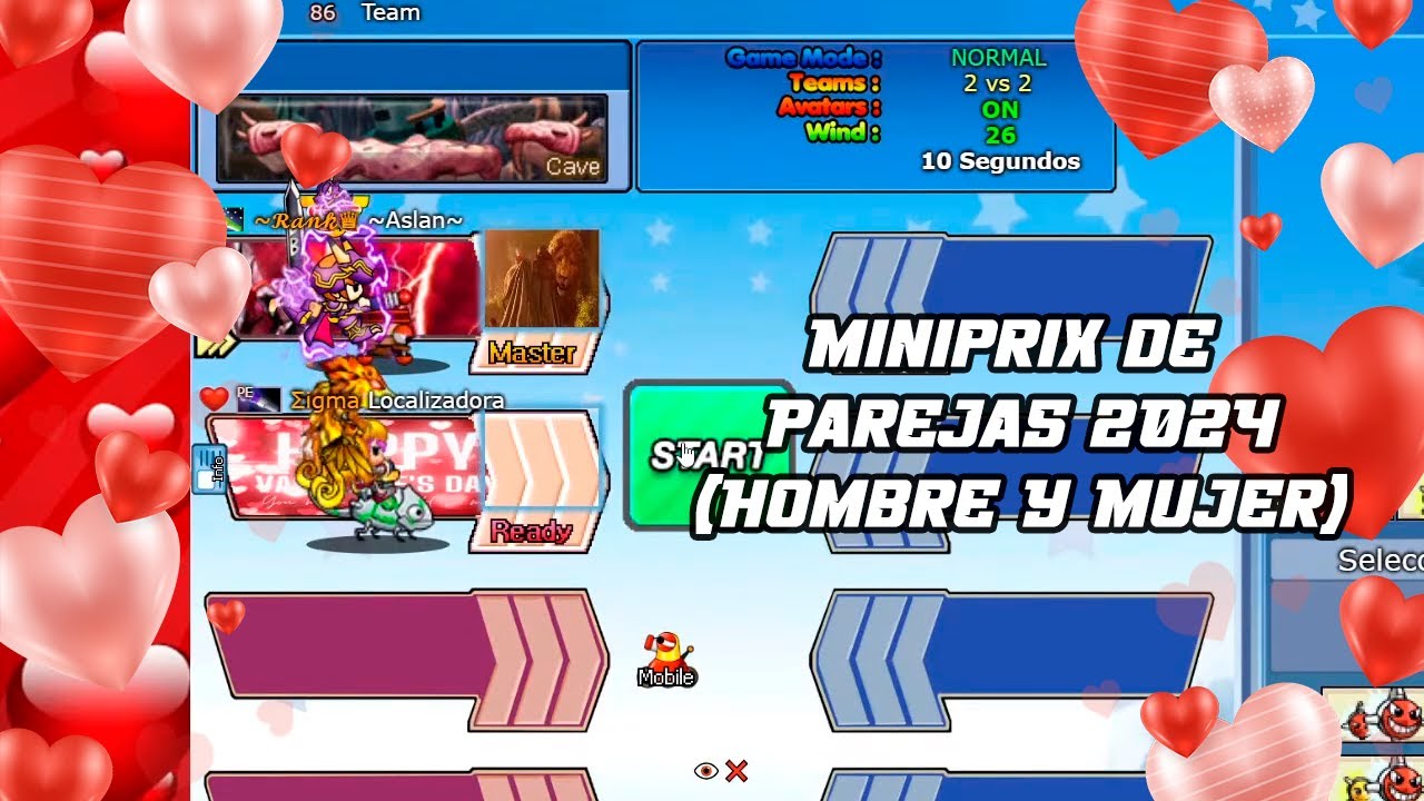 🔴 | Miniprix de parejas 2024 (Hombre y mujer) - Veamos qué sucede :v