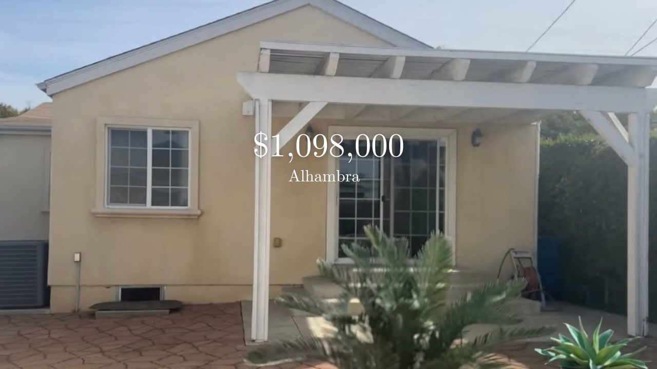 Open House What $1,098,000 Gets Home Buyers Today in Alhambra, CA