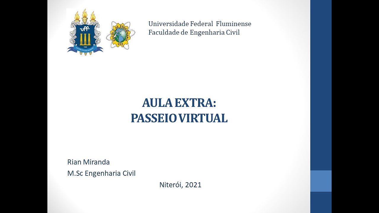 Aula Extra: Passeio Virtual (Complemento da aula 11)