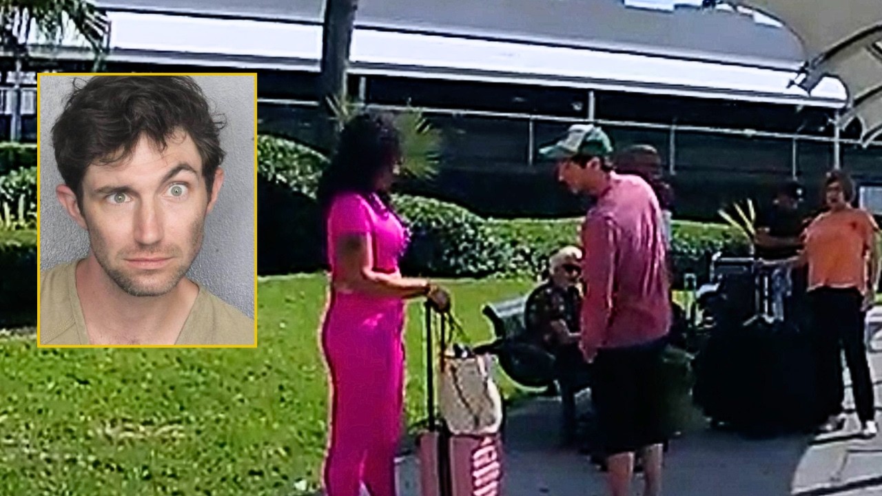 Drunk Passenger Cant Stop Bothering Women At The Airport