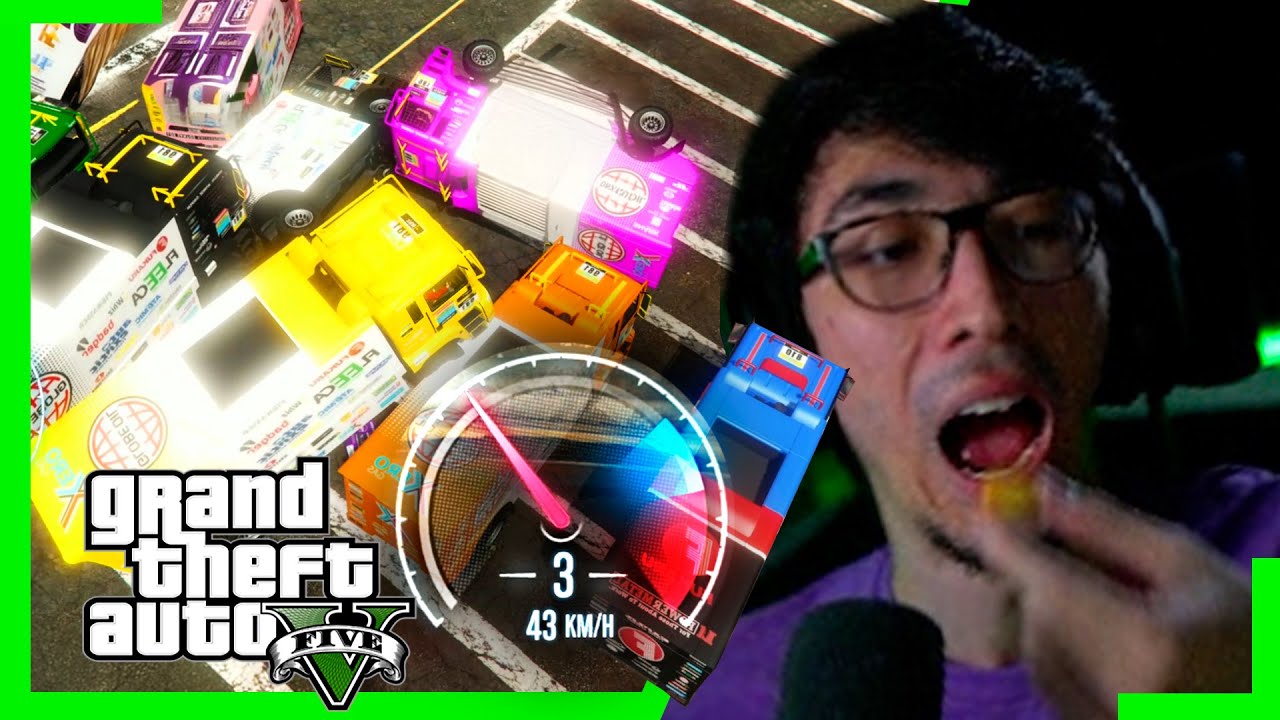 NOVA ATUALIZAÇÃO INCRÍVEL no GTA!! - GTA V Corridas Malucas #439