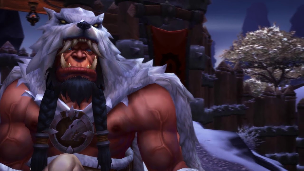 Horde Garrison construction cinematic - World of Warcraft: Warlords of Draenor