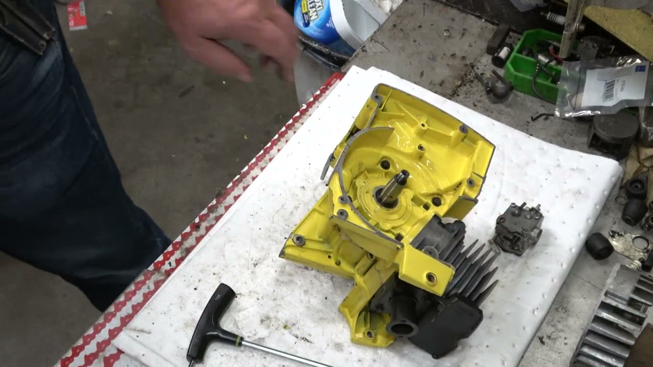John Deere 550CS Chainsaw Final Maintenance, Assembly & Test Run...PLUS Special Handle Surprise!!!