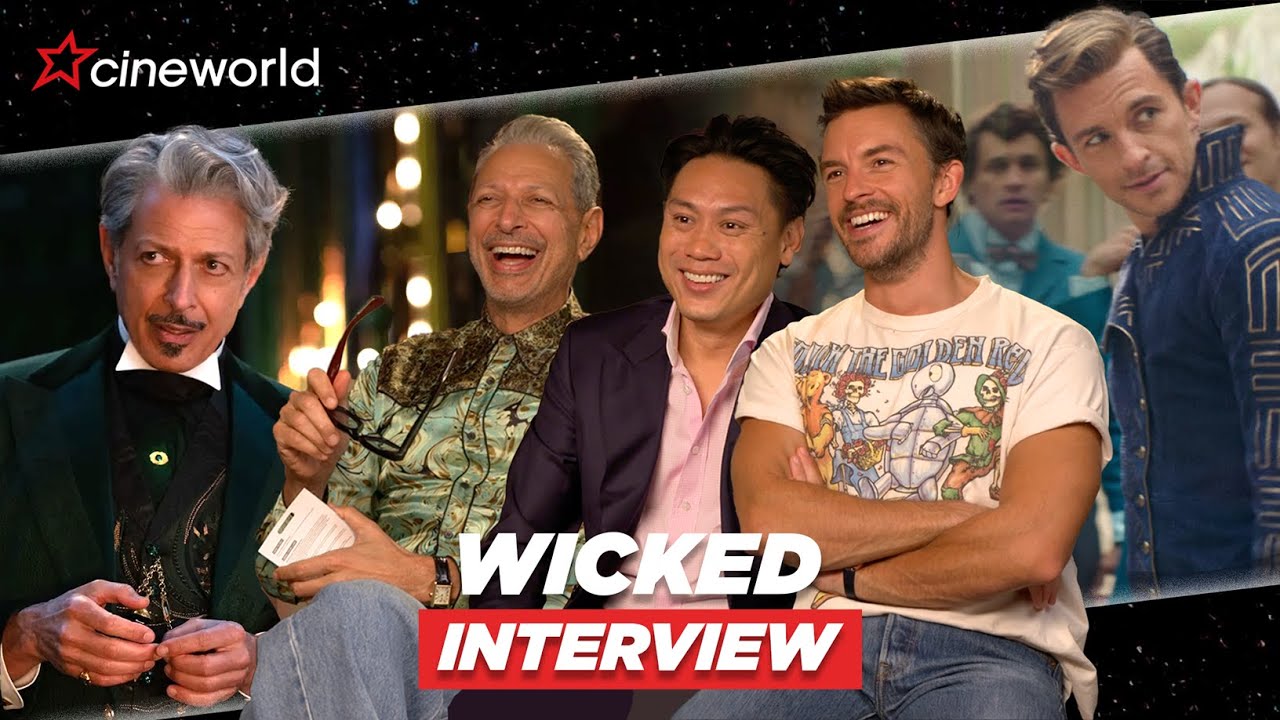 Wicked Interview | Jeff Goldblum, Jonathan Bailey and Jon M.Chu answer fan questions 🧙 | Cineworld