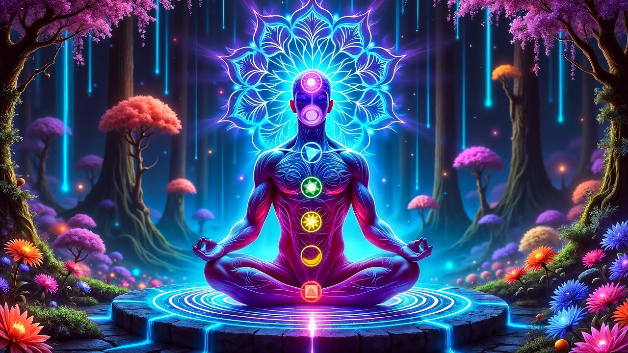 The Most Powerful Healing Sound 528Hz | All 7 Chakras Healing & Aura Cleansing | Root to Crown