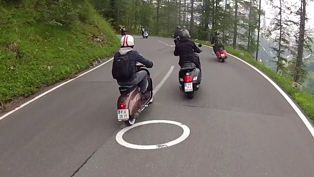 Vespa Alp Days 2018 - Der Großglockner komplett auf einer Vespa GTS 300ie Super
