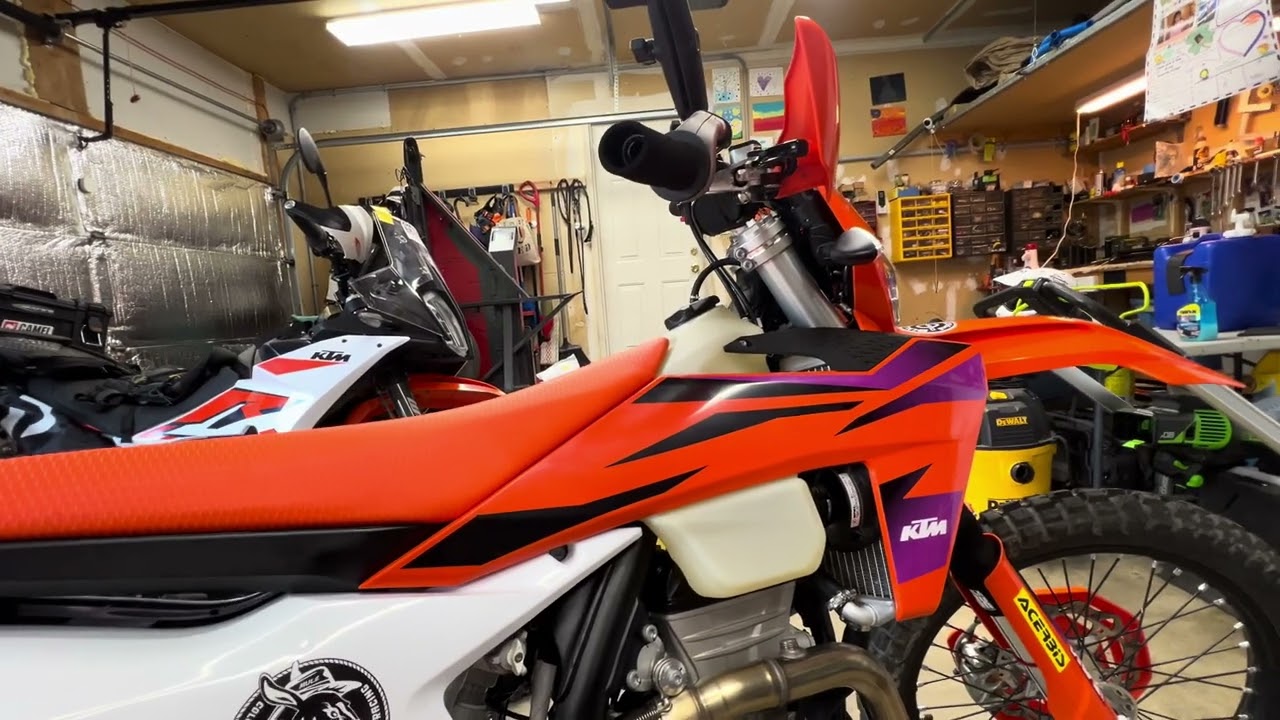 2024 Ktm 350 excf ready for trails