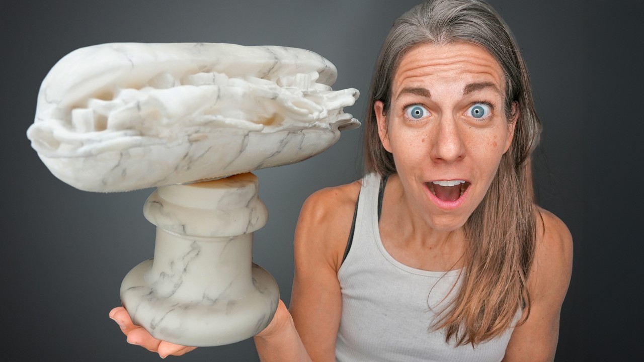 My Marble Sculpture GOT IN A MUSEUM