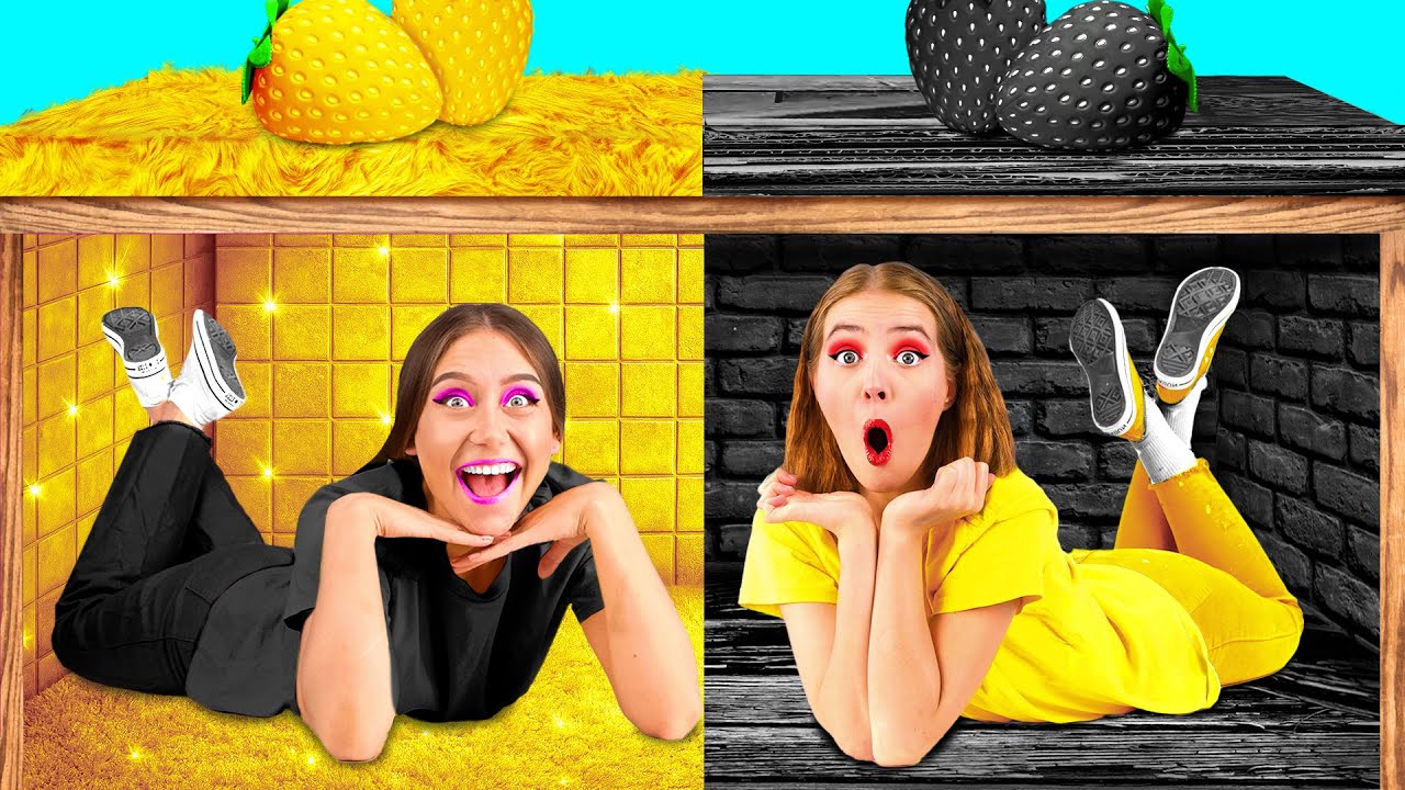 Секретный Домик Под Кроватью | Богатая vs Бедная Челлендж