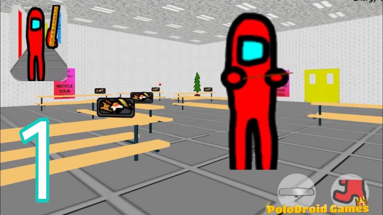 Among Us Baldi's Mod GamePlay Walkthrough Part 1 (Android/IOS)