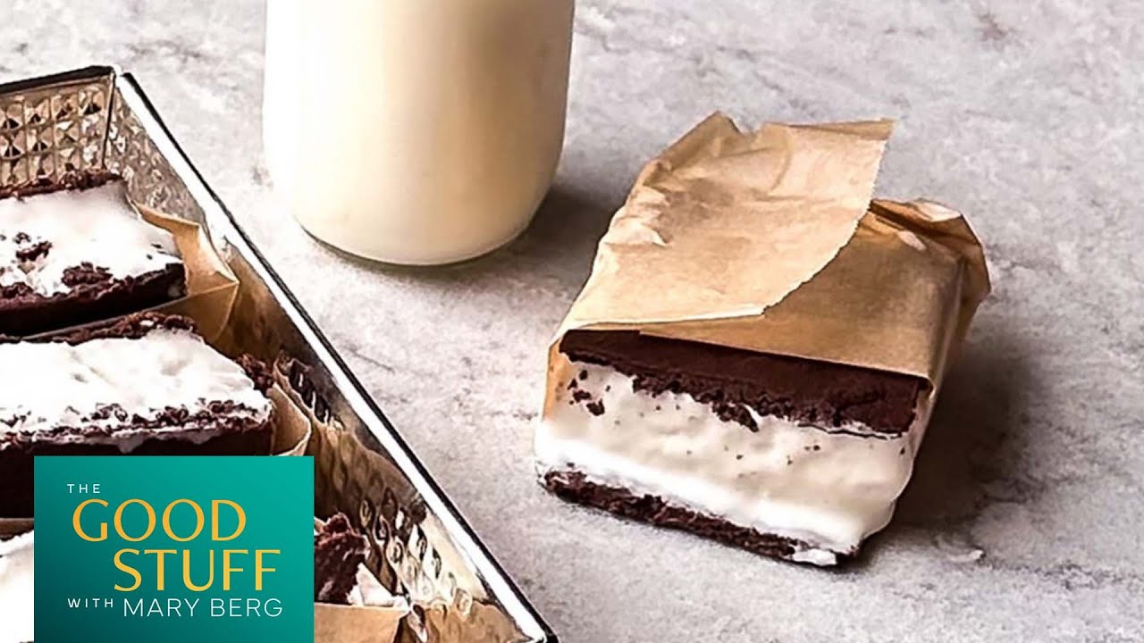 Mary Berg's Famous Ice Cream Sandwiches | The Good Stuff with Mary Berg