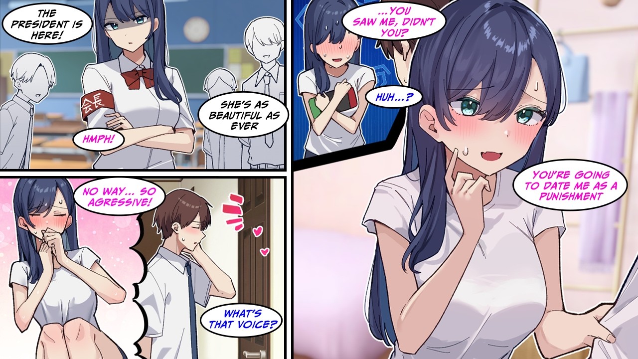 [Manga Dub] After I accidentally discovered the secret of the student council president...