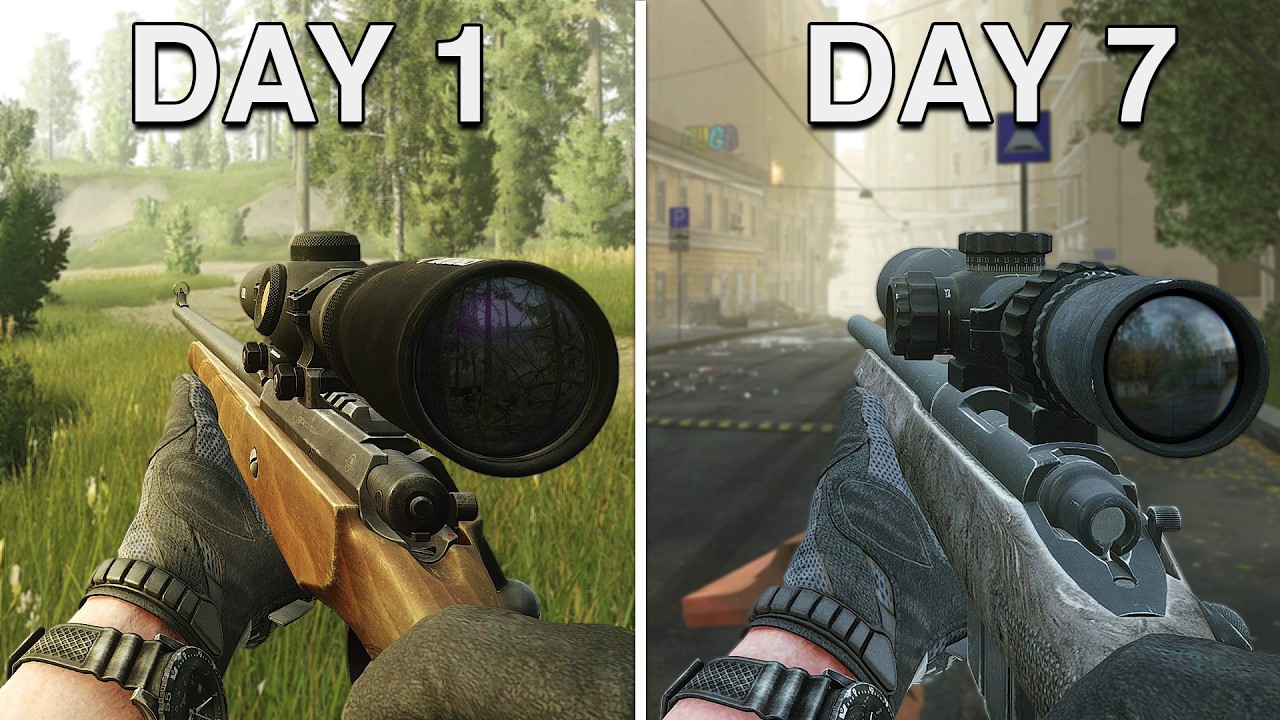 Я играл в Tarkov с бюджетным снайперским снаряжением 7 дней