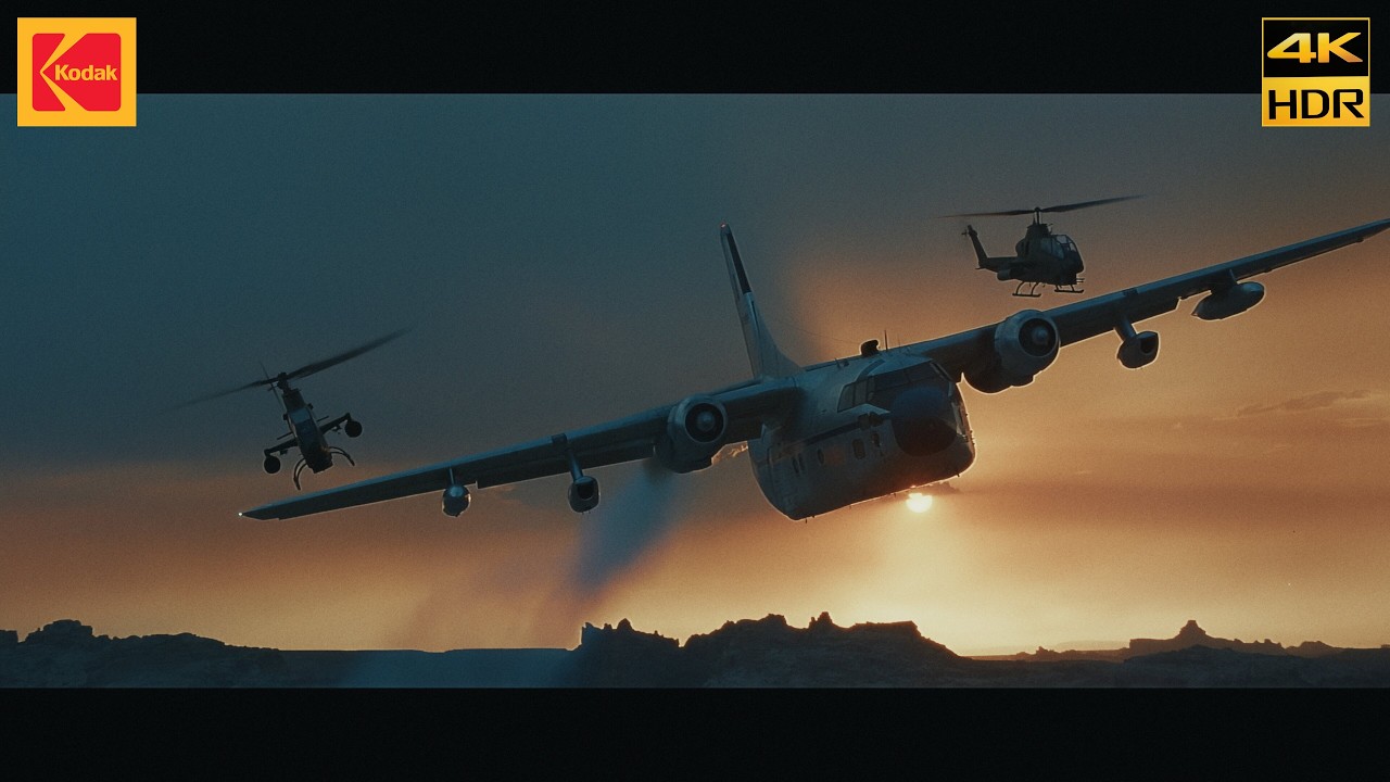 Con Air (1997) 4K HDR10 Kodak Cinematic 35mm D65 Remaster
