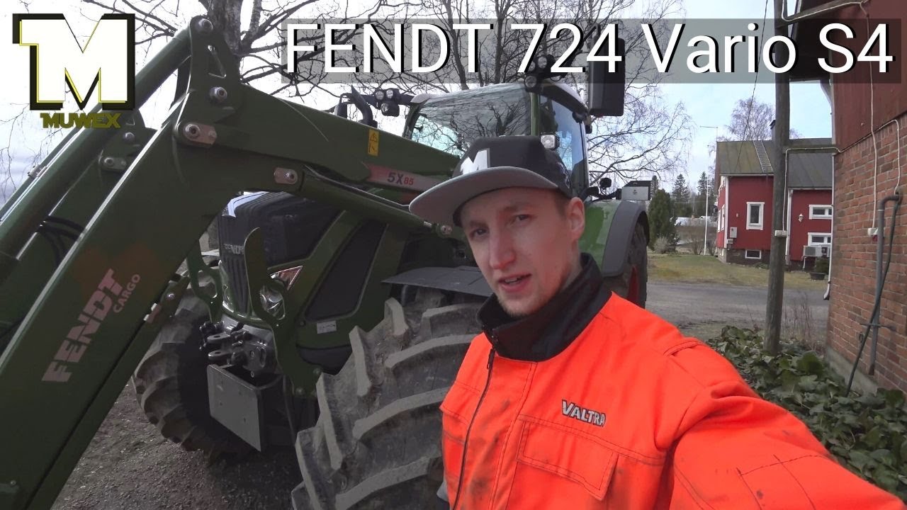 Fendt 724 Vario S4 esittely Muwen yhden päivän tietämyksellä