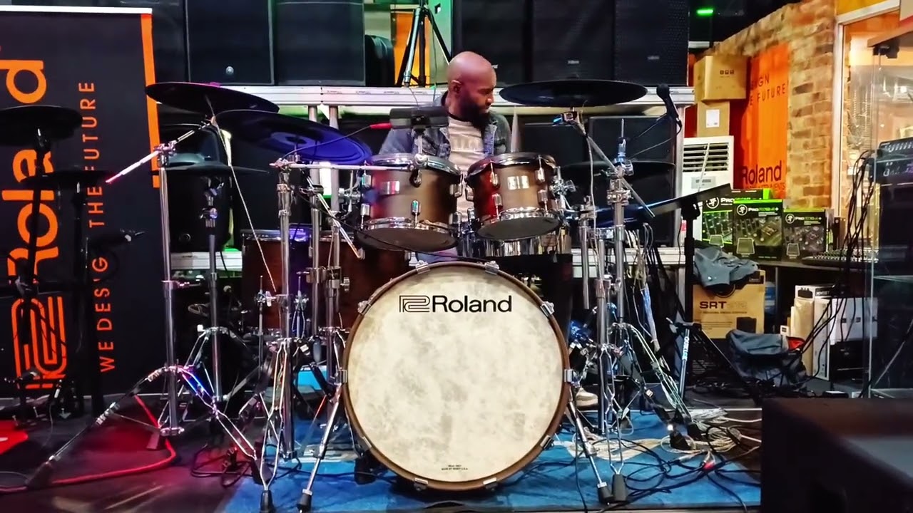 SABU SATSHA @MARSHALLMUSICSA ||DRUM CLINIC || VAD716