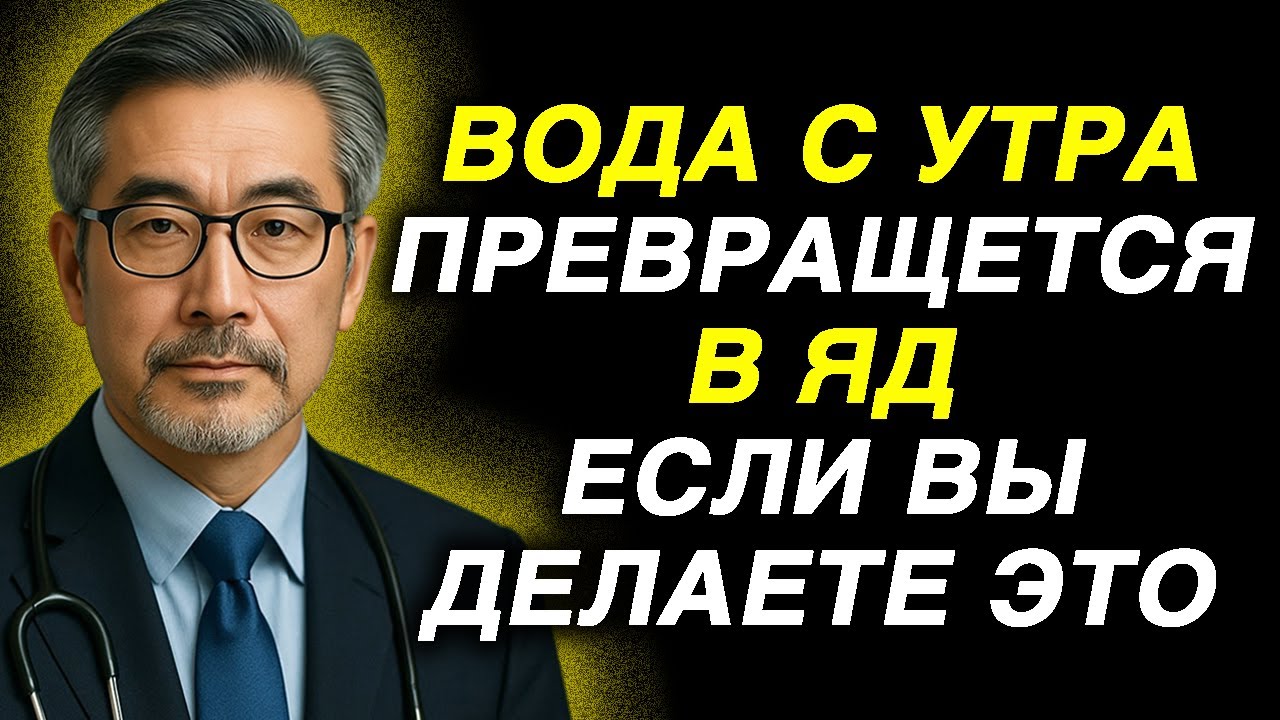 УМОЛЯЮ ВАС! Не пейте воду по утрам таким образом – особенно если вам за 60!
