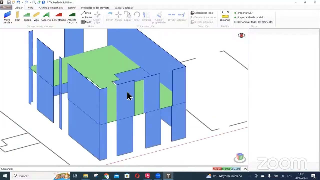 Diseño y cálculo vivienda entramado y CLT