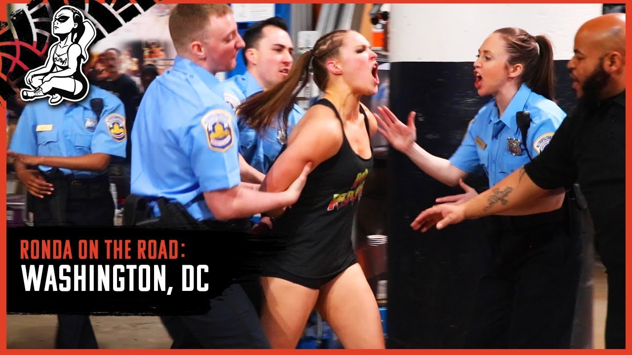 Ronda on the Road | Chaos At The RAW WrestleMania Go-Home Show
