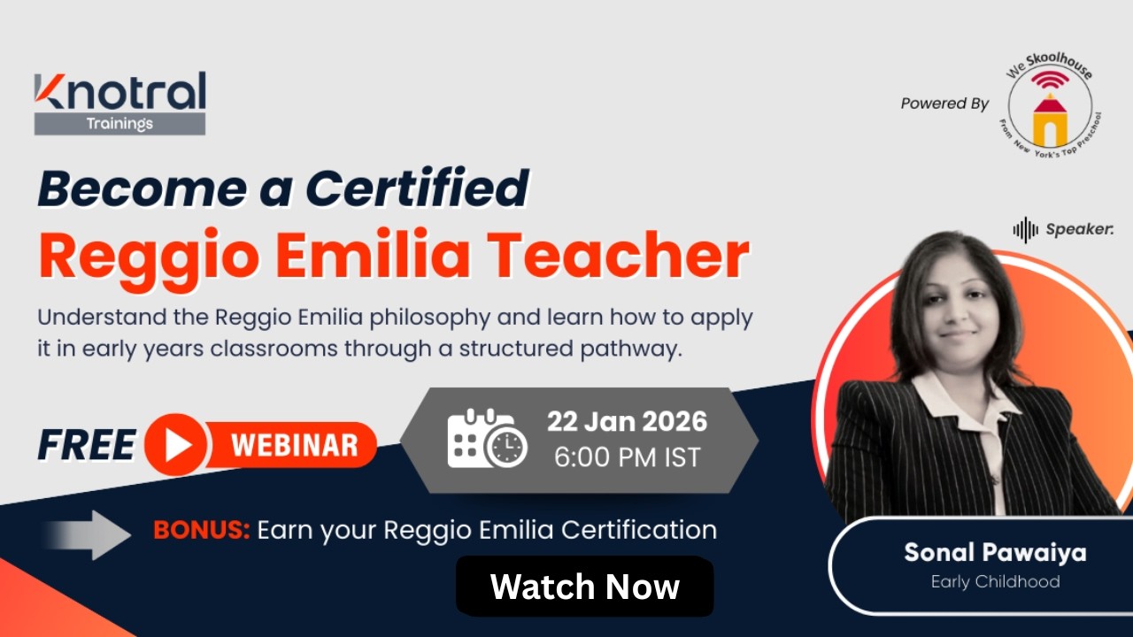 How to Get Reggio Emilia Certified | Full Training for Preschool Teachers | We Skoolhouse