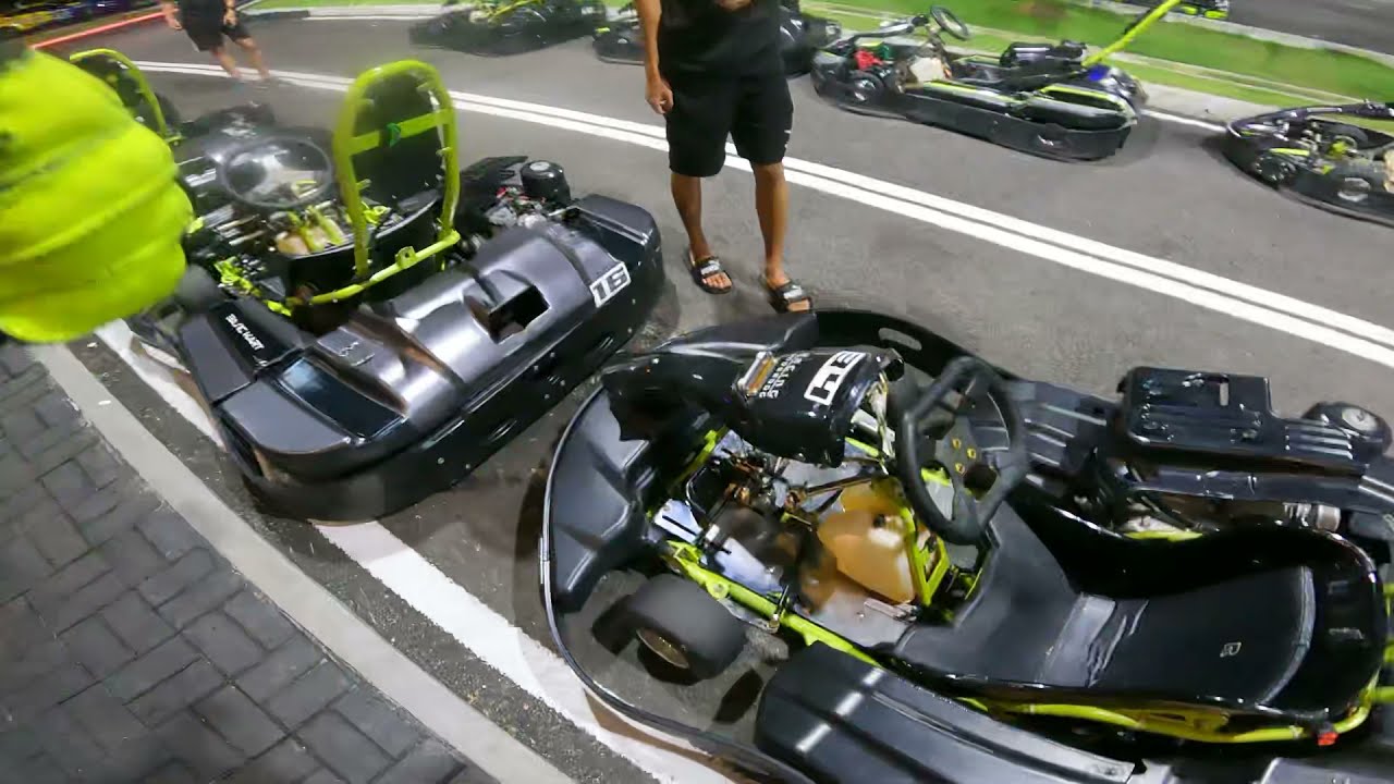TESTING JOHOR BAHRU LATEST LIFESTYLE GO KART TRACK  - RUD KARTING