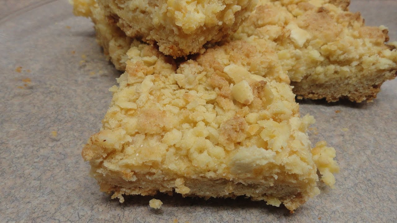 Recipes Using Cake Mixes: #18 Lemon Crumb Bars
