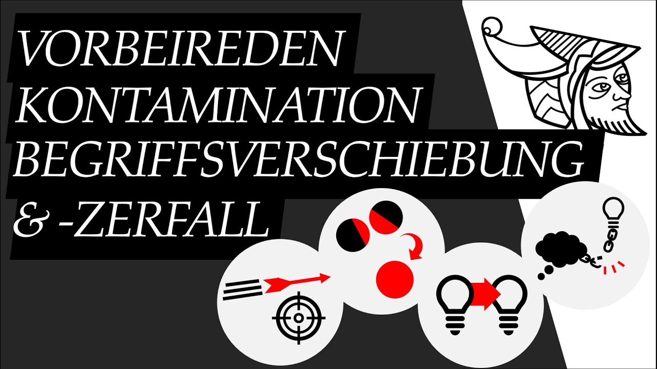 Formale Denkstörungen - Vorbeireden, Kontamination, Begriffsverschiebung und -zerfall