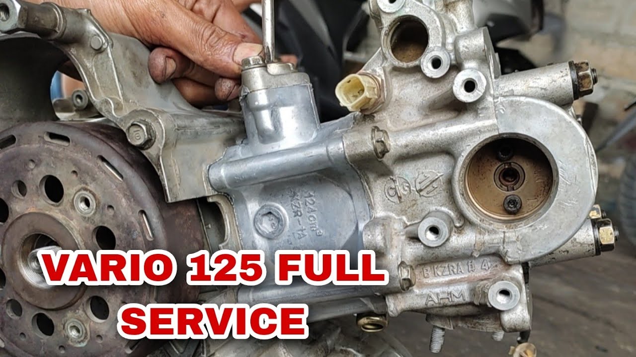 Lanjut rakit mesin vario 125 sampai tes mesin hidup part 3