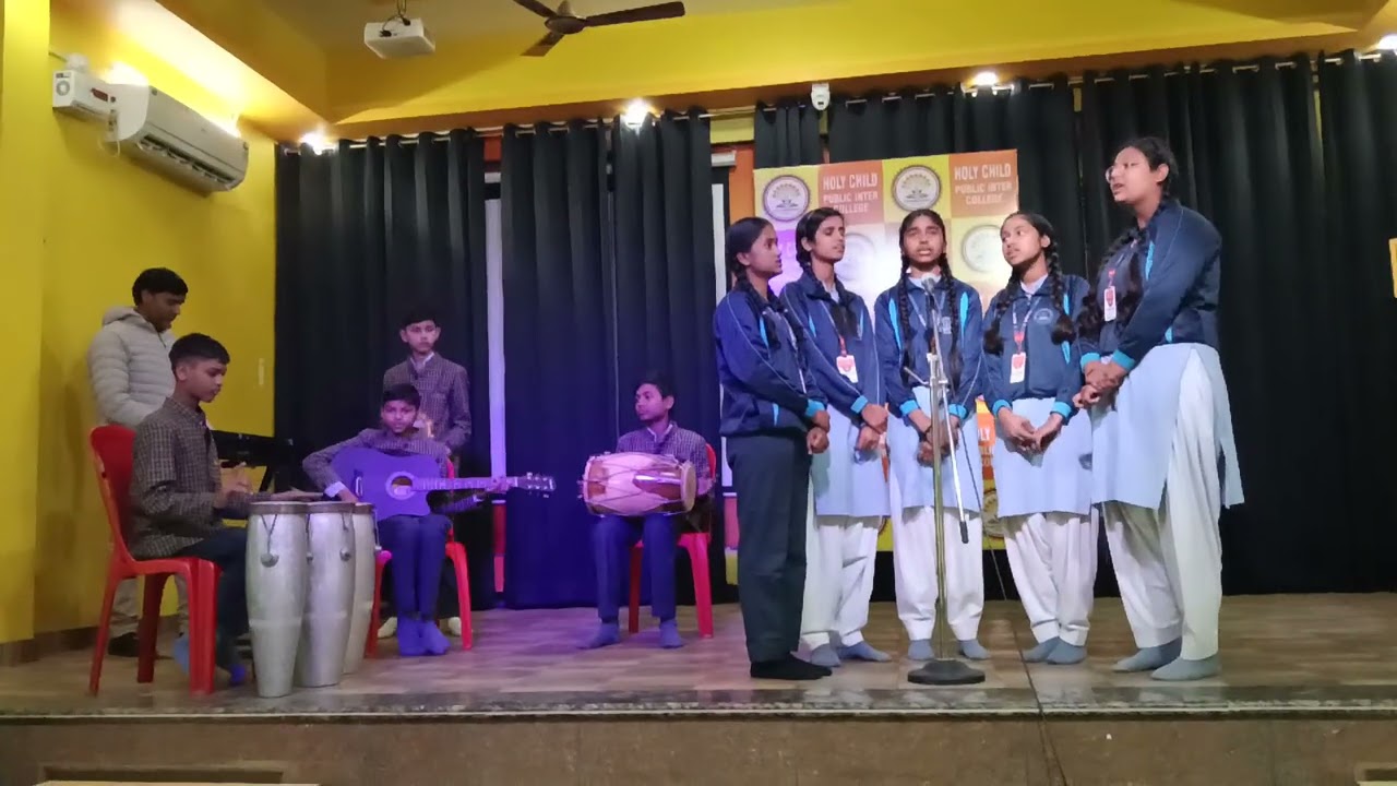 MAHASHIVRATRI SPECIAL BHAJAN  Holi Child public school students with Instrument 