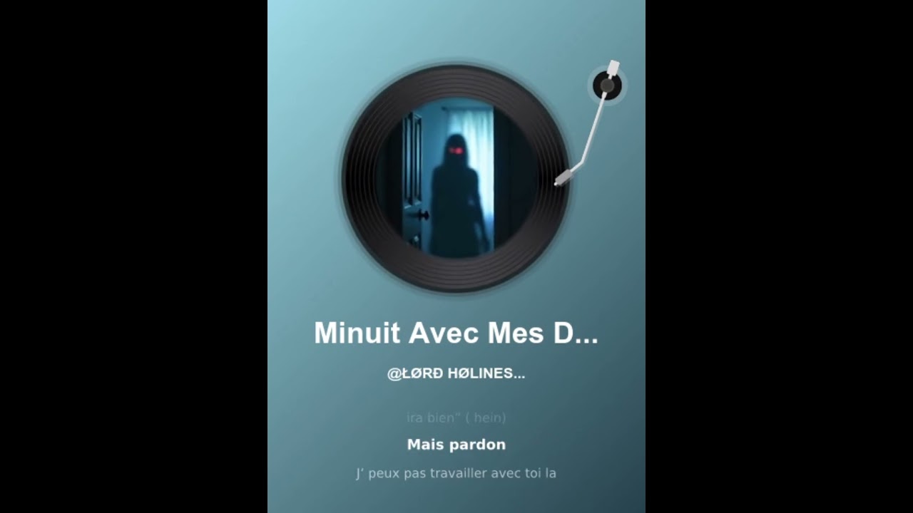 LORD HOLINESS : MINUIT AVEC MES DÉMONS