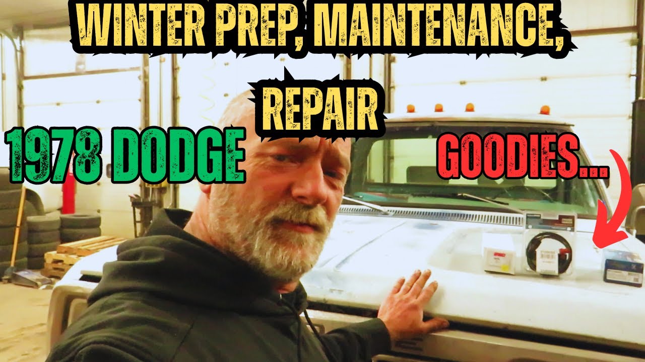 Зимнее обслуживание пикапа Dodge