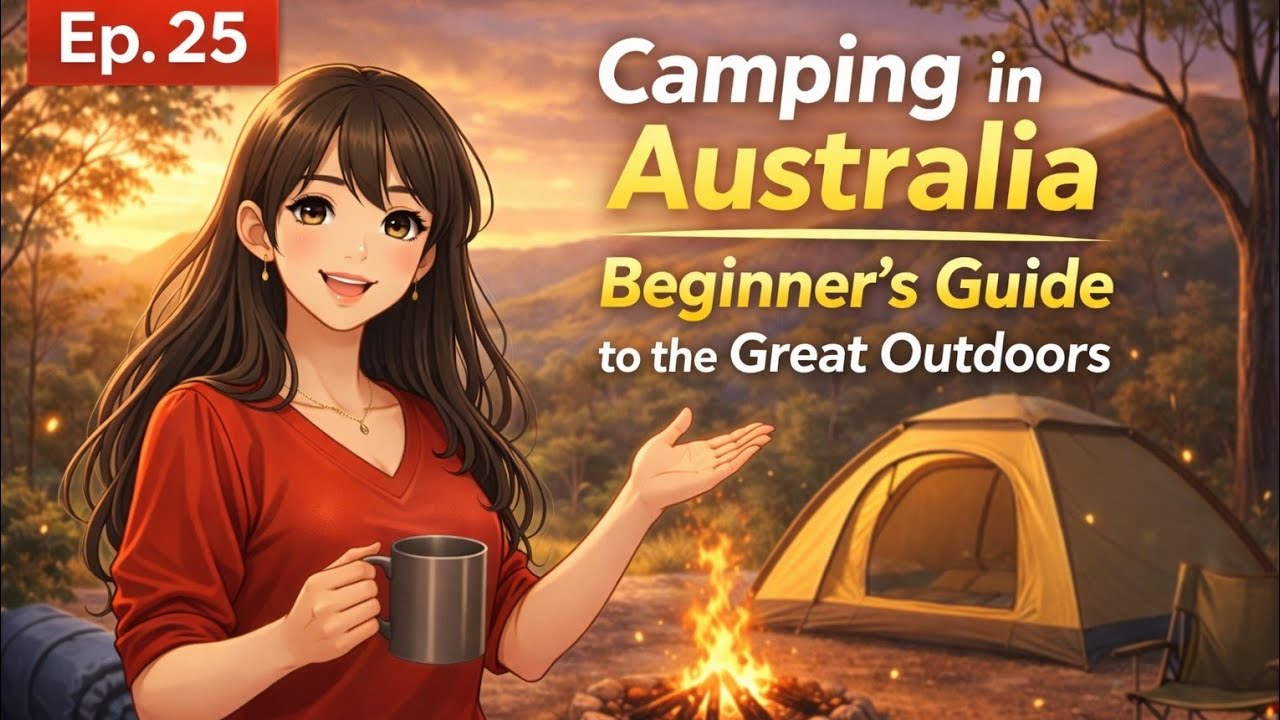 Koala English Podcast Ep.25: Camping in Australia A Beginner’s Guide to the Great Outdoors