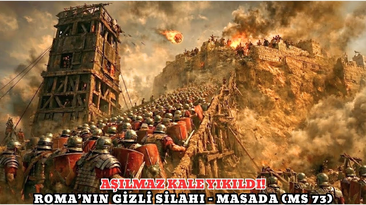 Masada&rsquo;nın AŞILMAZ Kalesini YOK EDEN GİZLİ SİLAH! | MS 73 Kuşatması