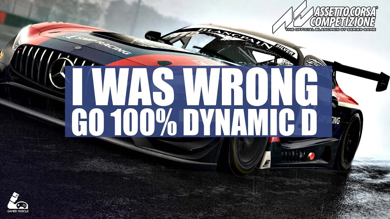 I WAS WRONG !  Assetto Corsa Competizione FFB