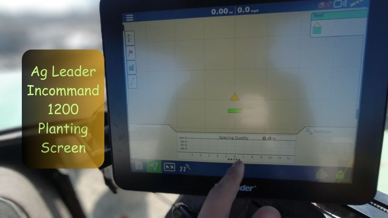 This is our new seed sense system on our John Deere 7200