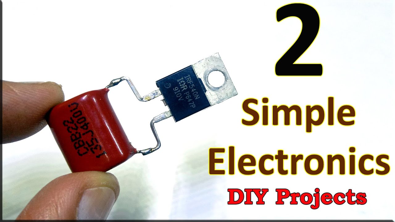2 Super Simple Electronic Projects, DIY Easy Projects, Homemade Useful Ideas in Electronics
