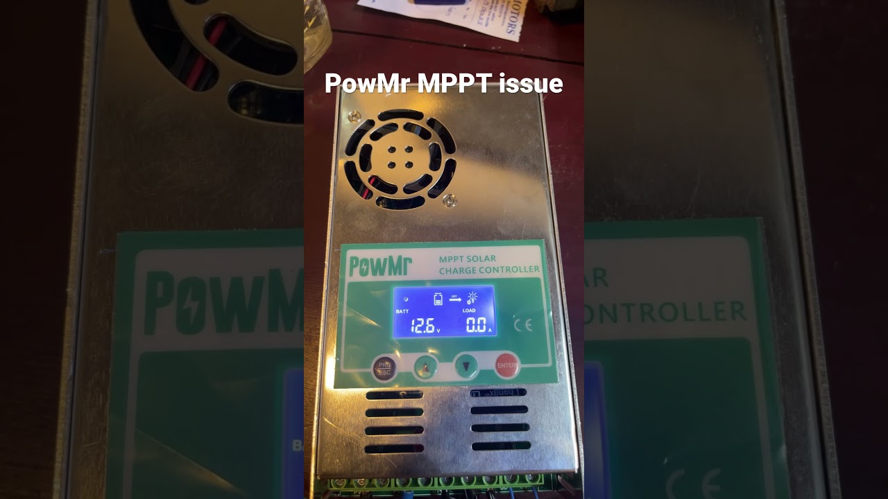 PowMr MPPT issue. #solar #powmr