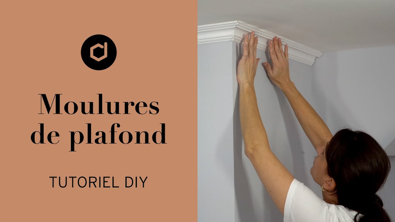 Comment poser des moulures de plafond de façon simple et rapide? Tutoriel DIY de decoflair
