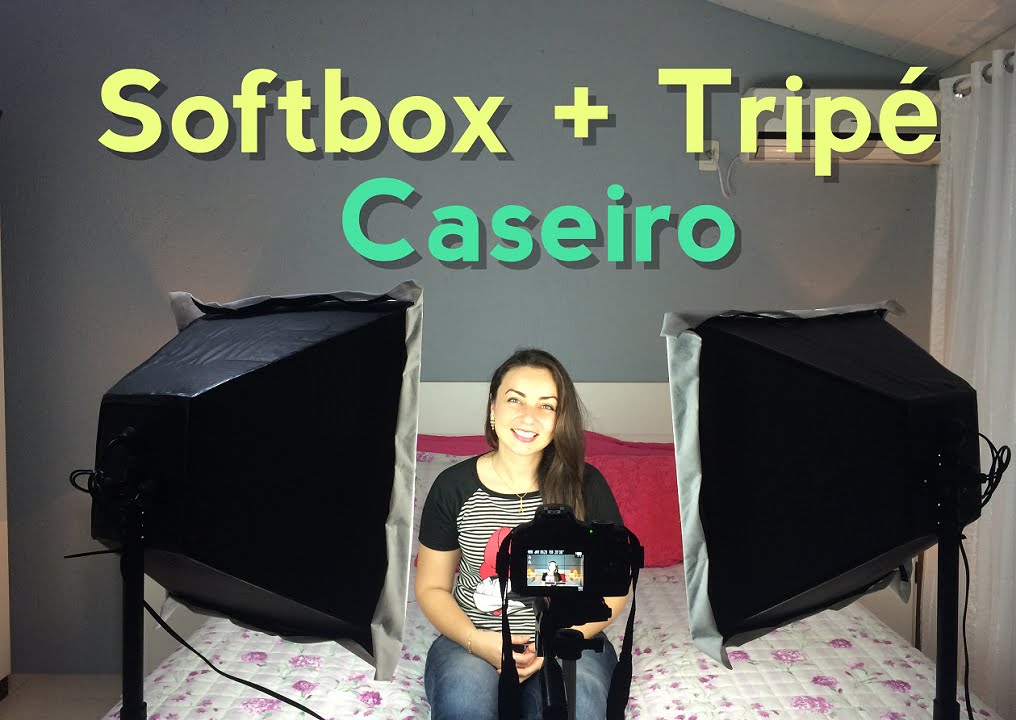 DIY: Softbox + Tripé Caseiro