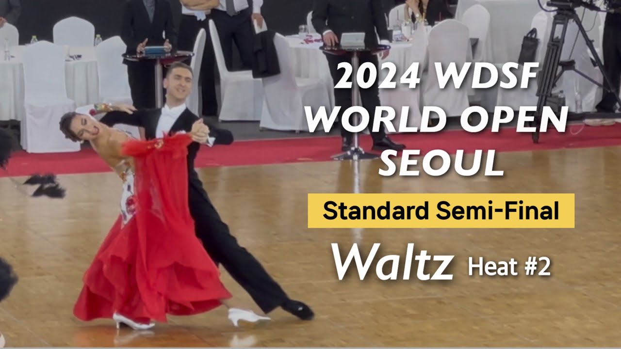 Matteo Del Gaone & Ekaterina Utkina | Standard Semi Final Waltz Heat.2 | 2024 WDSF World Open Seoul
