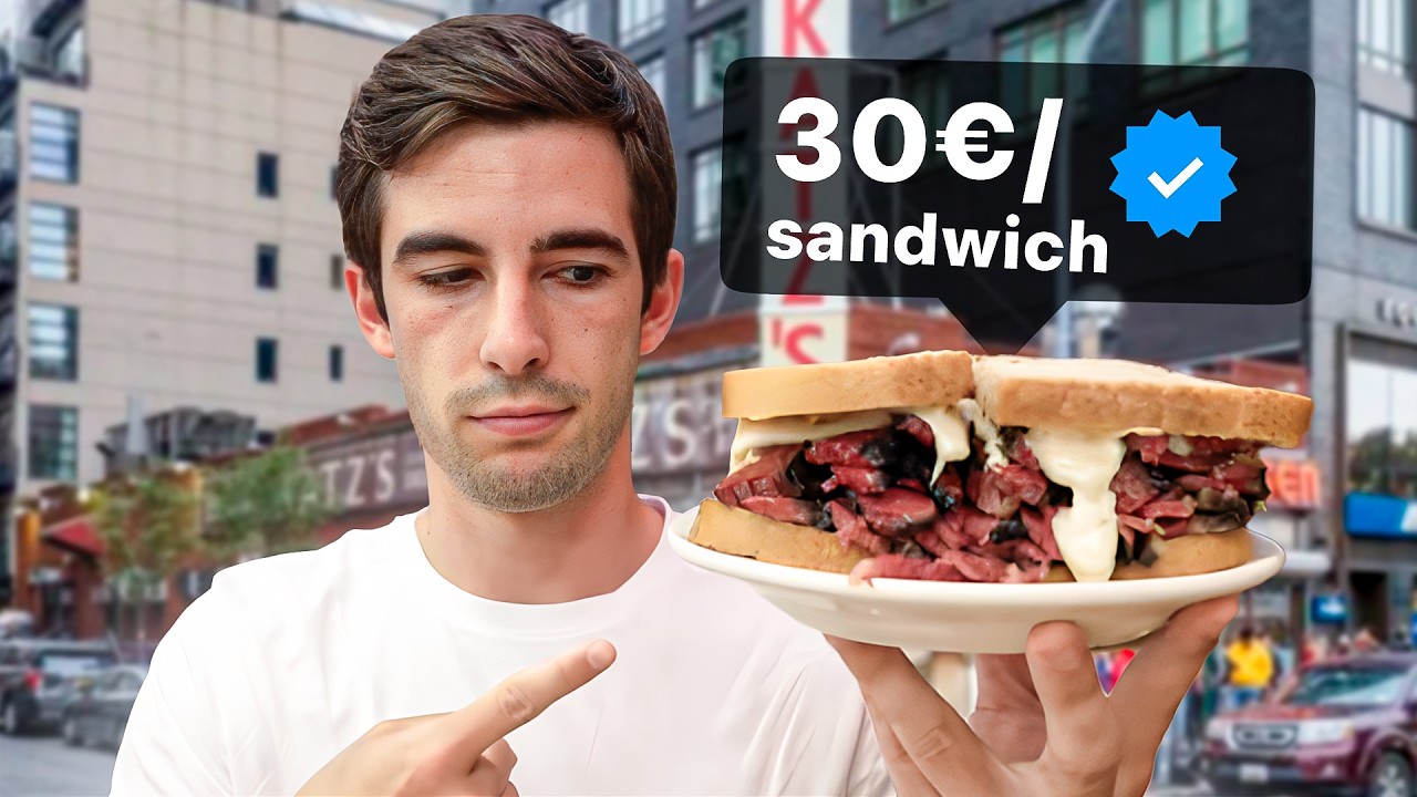 El curioso negocio millonario de s&aacute;ndwiches en NYC | Katz's Delicatessen
