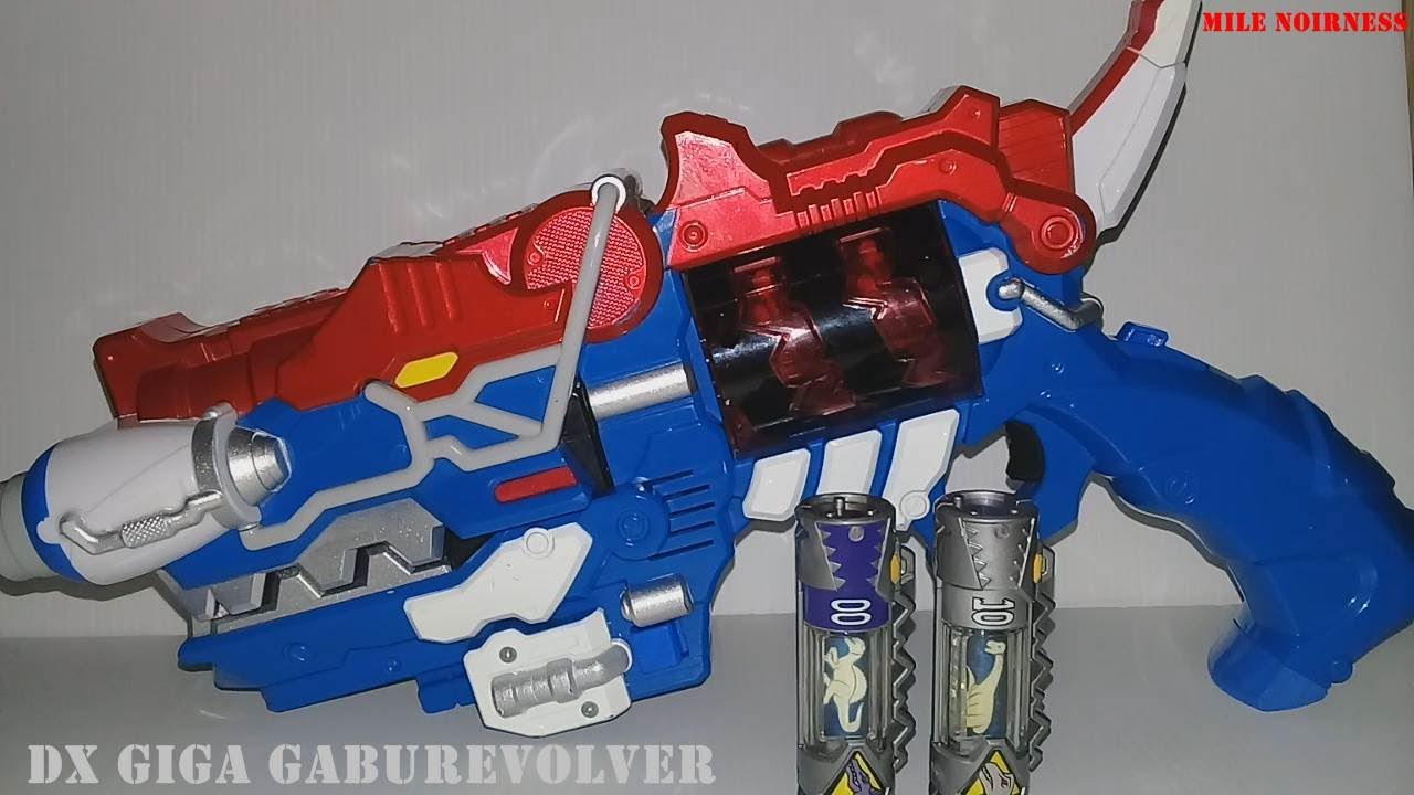 รีวิว ปืนเคียวริวเจอร์ สีฟ้า [Review Dx Giga Gaburevolver]